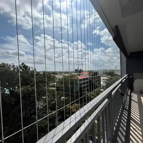 Invisible Grills for Balcony in Vijayawada and Guntur by MS Nani Enterprises