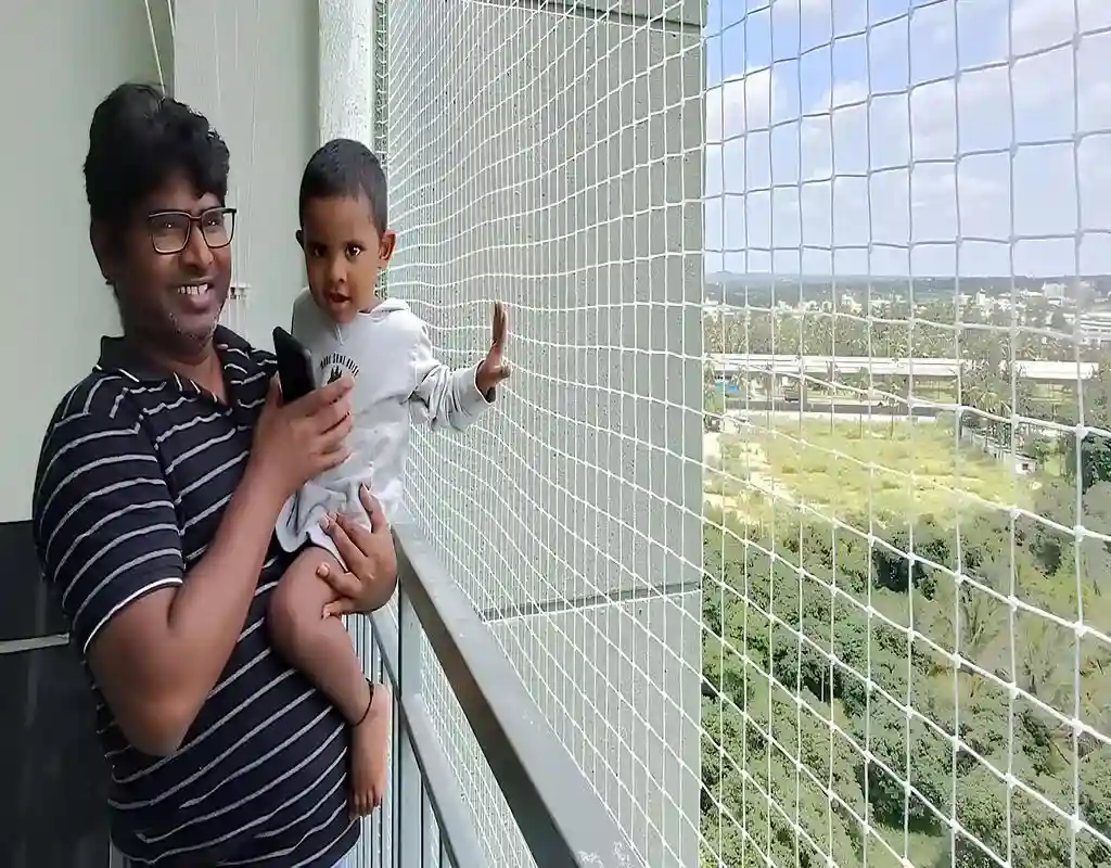 Pigeon Net for Balcony in Vijayawada and Guntur