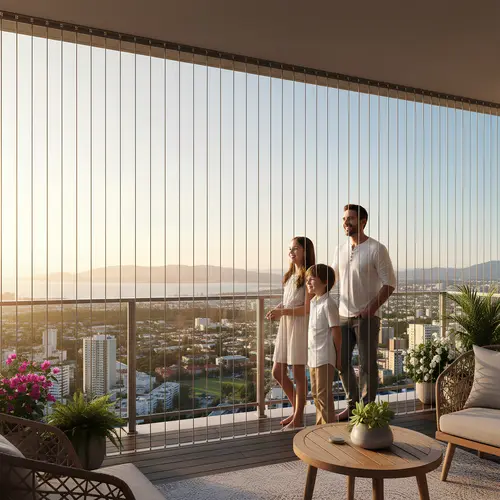 Invisible Grills Installation for Balconies in Andhra Pradesh