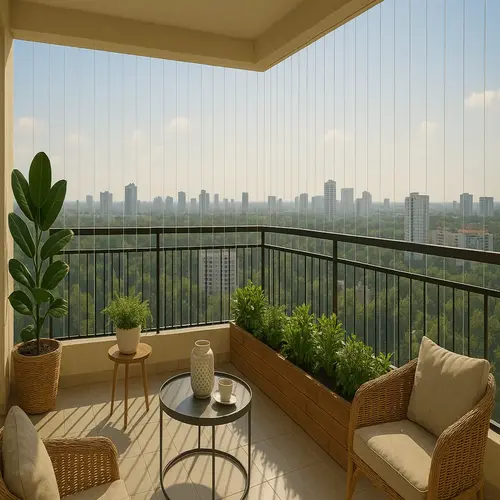 Balcony Invisible Grills in Rajahmundry and Kakinada - MS Nani Enterprises